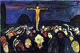 Golgotha by Edvard Munch